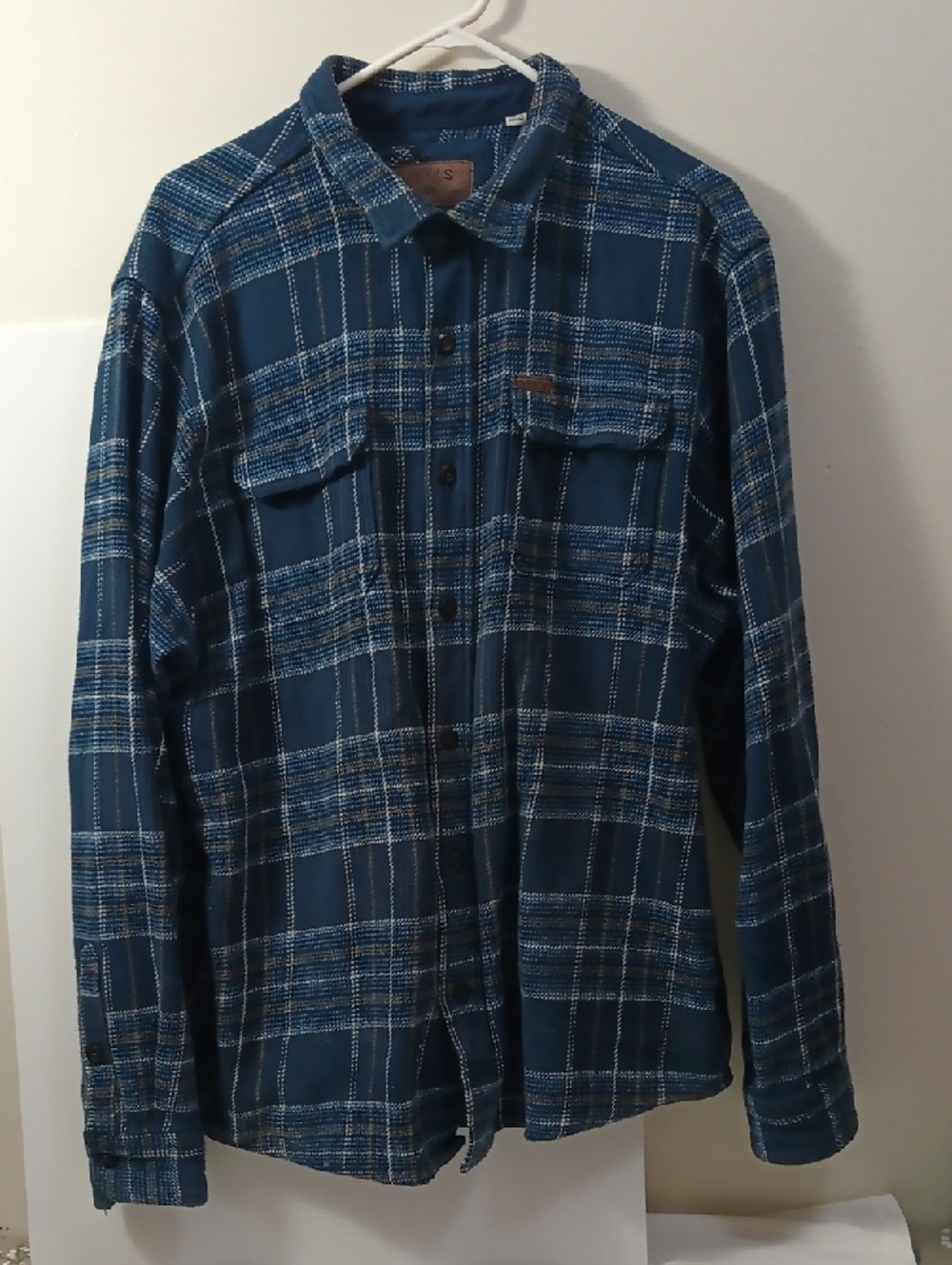 Orvis Men’s Flannel Blue Shirt